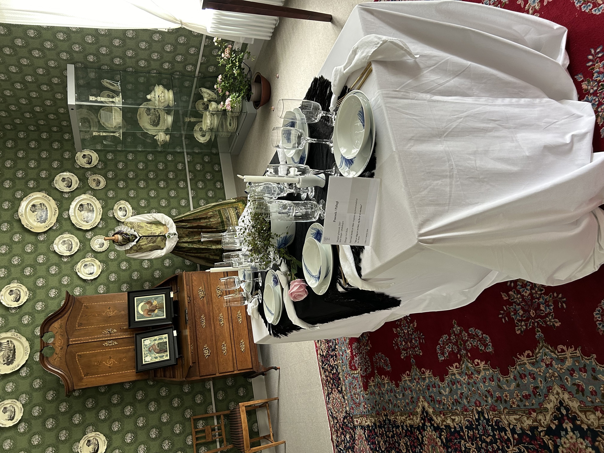 Utstillingen "dekkede bord"